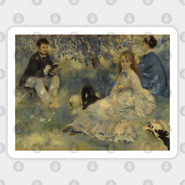 La Famille Henriot by Auguste Renoir Magnet by Christine aka stine1